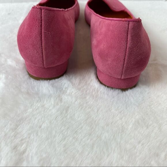 Saint-Honore' Paris Made In Italy Pink Suede Shoes Size 38.5 - Picture 5 of 8
